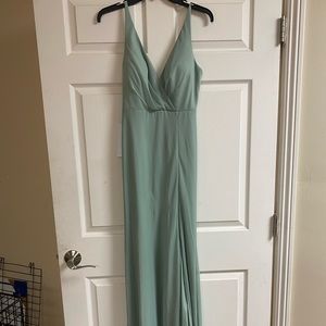 Azazie Agave Skye Bridesmaid Dress size 0